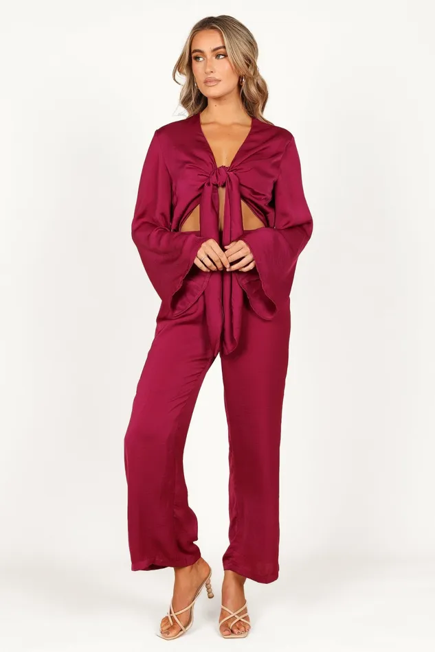 Petal and Pup Jumpsuits and Rompers Women Pluto Jumpsuit Magenta