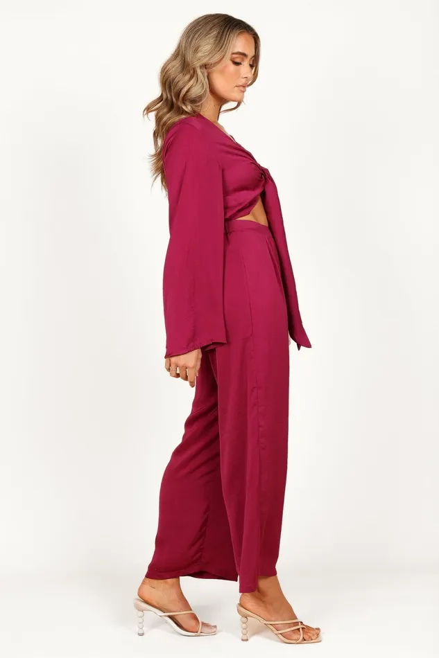 Petal and Pup Jumpsuits and Rompers Women Pluto Jumpsuit Magenta