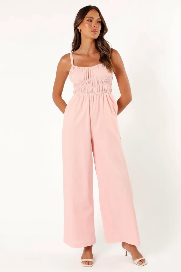 Petal and Pup Jumpsuits and Rompers Women Williams Jumpsuit Pale Pink