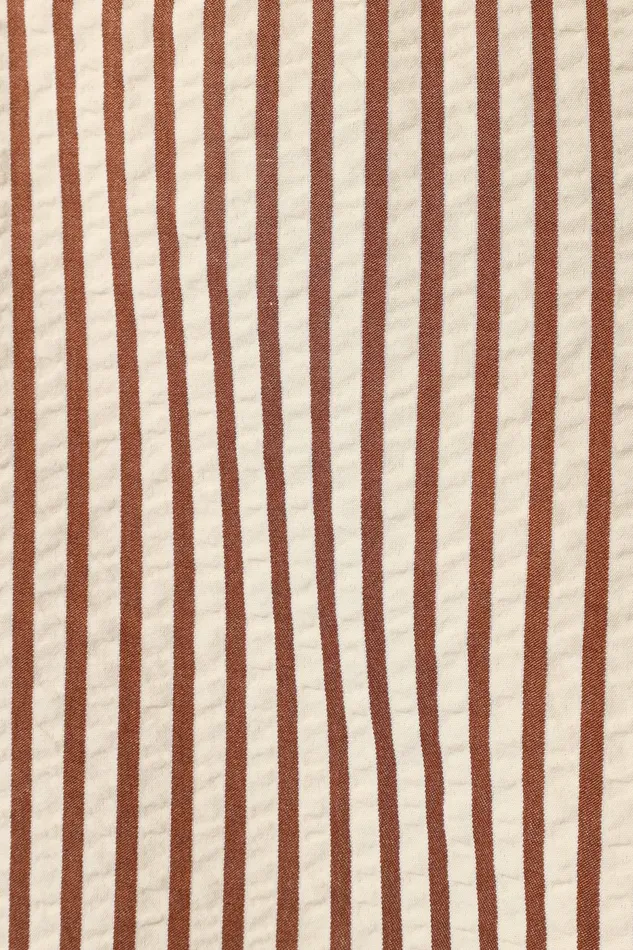 Petal and Pup Kennie Shorts Brown Stripe Women Matching Sets