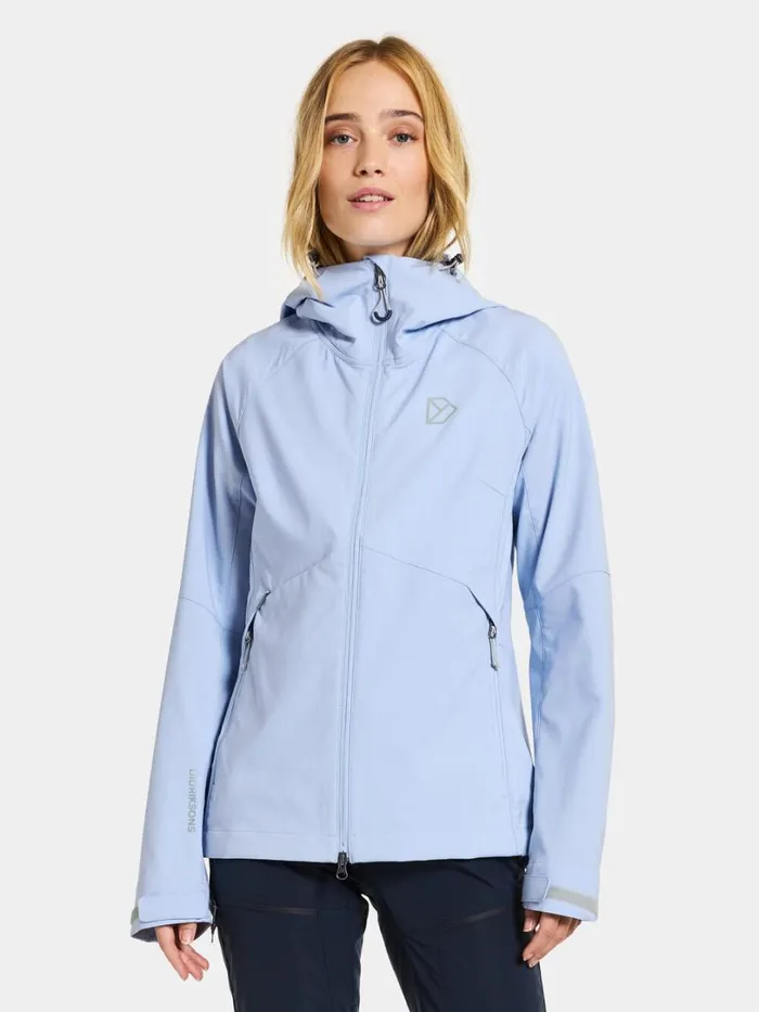 Petra Jacket Sea Blue Women Didriksons Spring Jackets
