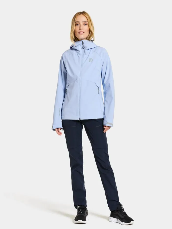 Petra Jacket Sea Blue Women Didriksons Spring Jackets