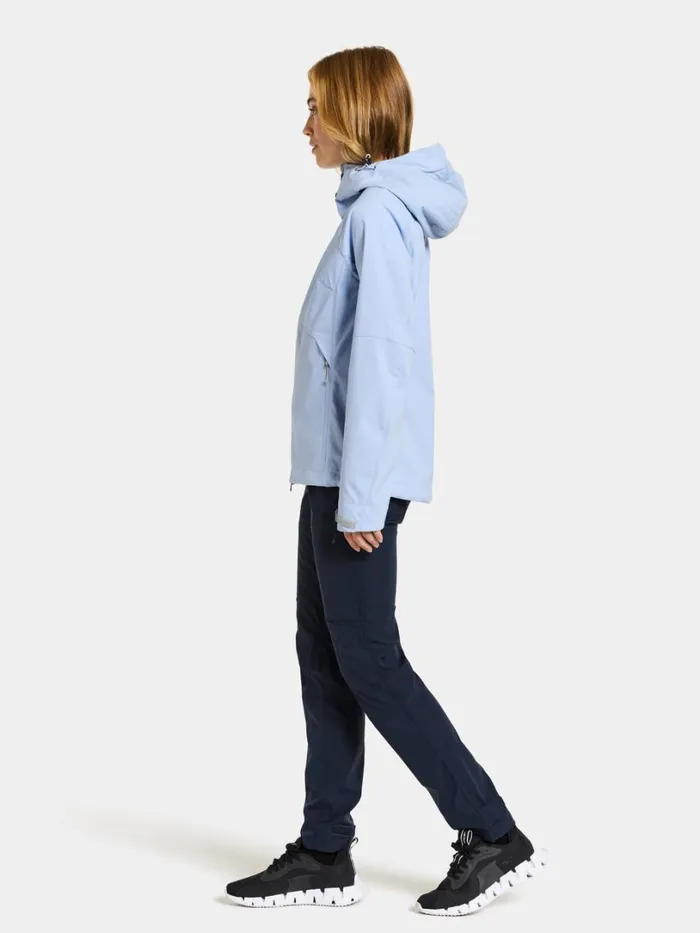 Petra Jacket Sea Blue Women Didriksons Spring Jackets