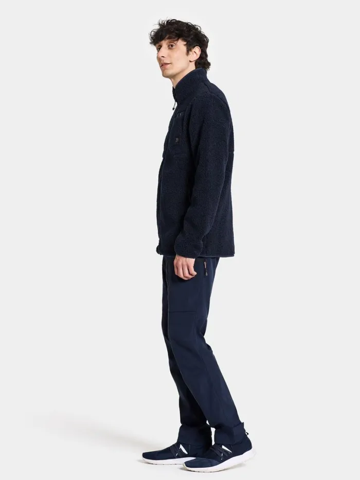 Phoenix Men039s Fullzip Dark Night Blue Men Didriksons Fleece and Midlayers