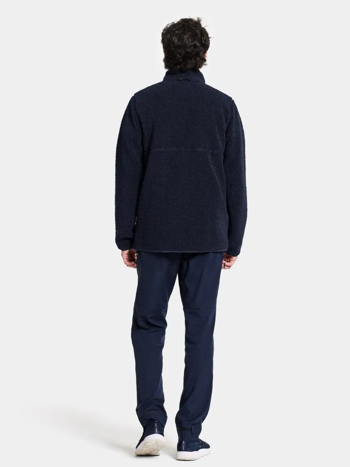 Phoenix Men039s Fullzip Dark Night Blue Men Didriksons Fleece and Midlayers