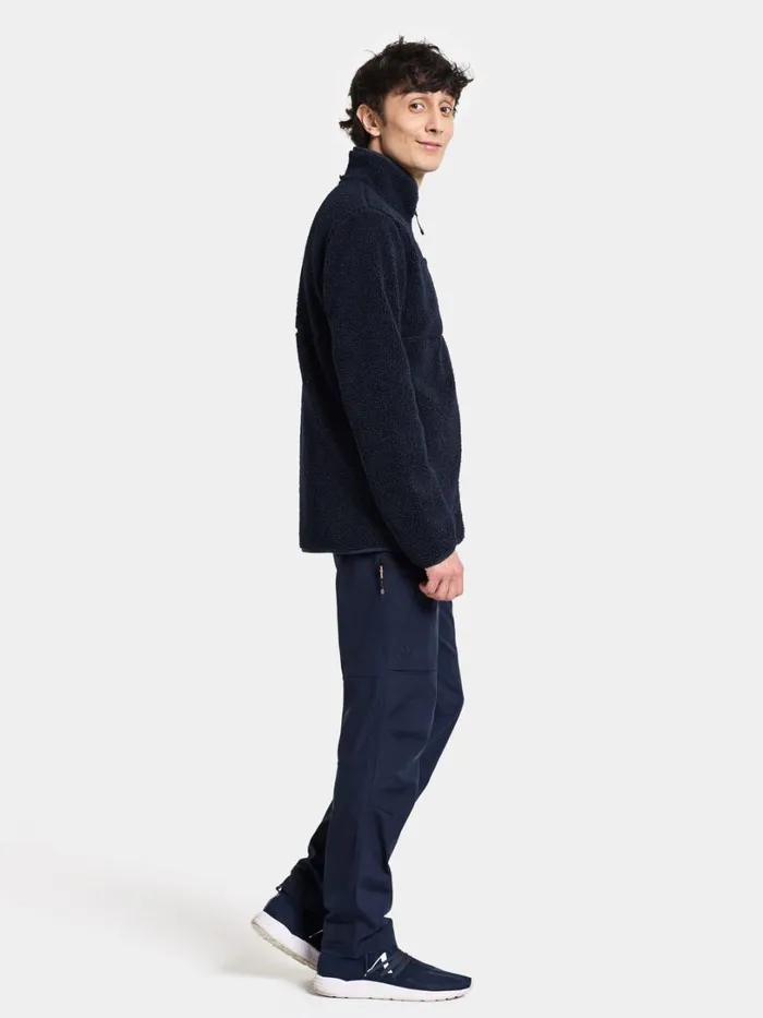 Phoenix Men039s Fullzip Dark Night Blue Men Didriksons Fleece and Midlayers