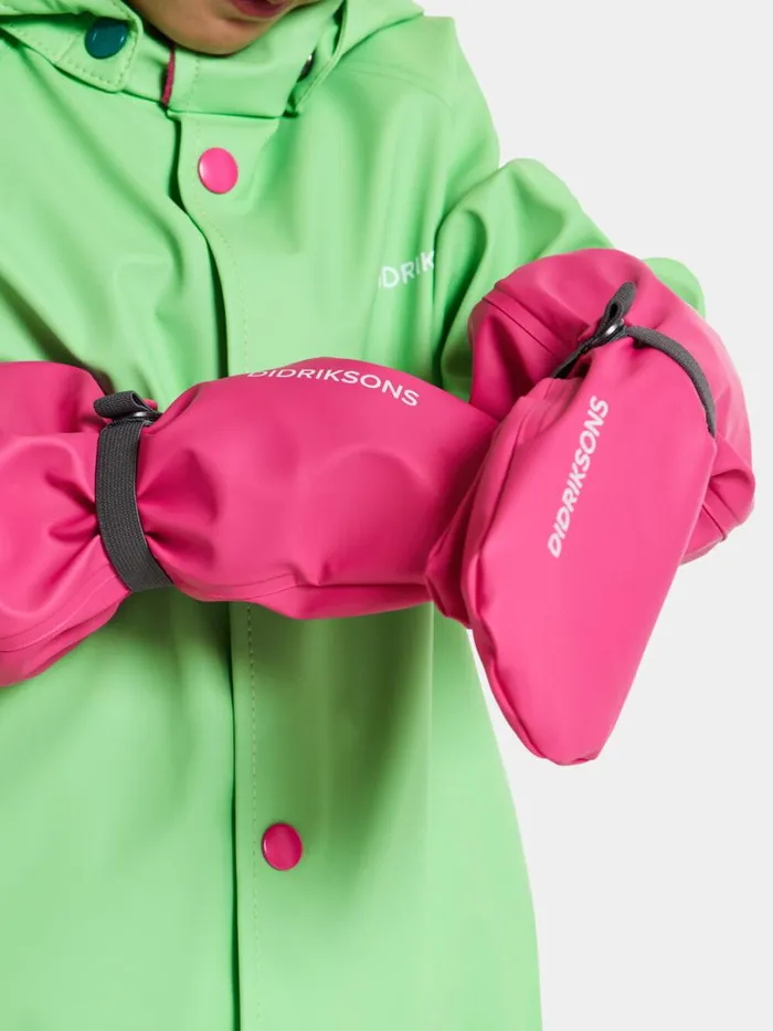 Pileglove Kid039s 8 True Pink Kids Didriksons Gloves and Mittens