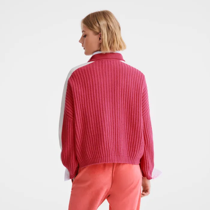 Polo collar jumper PinkPinkPink Women KnitwearTops and Blouses Longchamp Polo collar jumper PinkPinkPink Women KnitwearTops and Blouses Longchamp