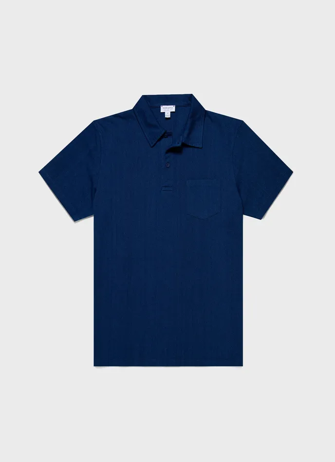 Polo Shirts Riviera Polo Shirt Real Indigo ussunspel Men
