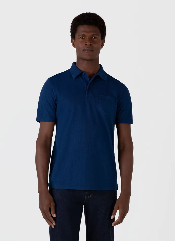 Polo Shirts Riviera Polo Shirt Real Indigo ussunspel Men
