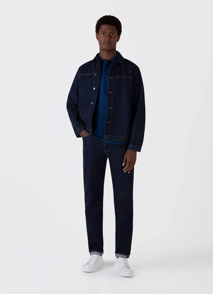 Polo Shirts Riviera Polo Shirt Real Indigo ussunspel Men