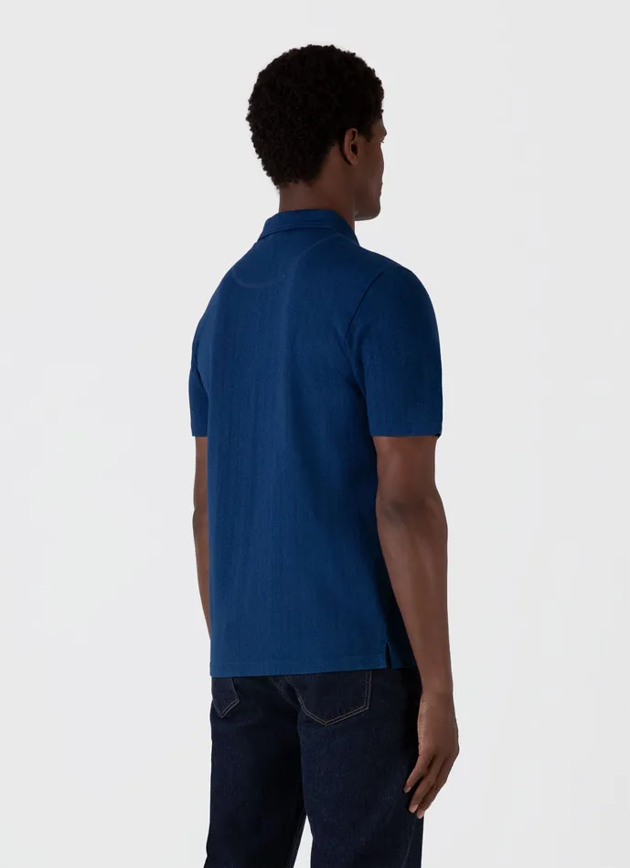 Polo Shirts Riviera Polo Shirt Real Indigo ussunspel Men