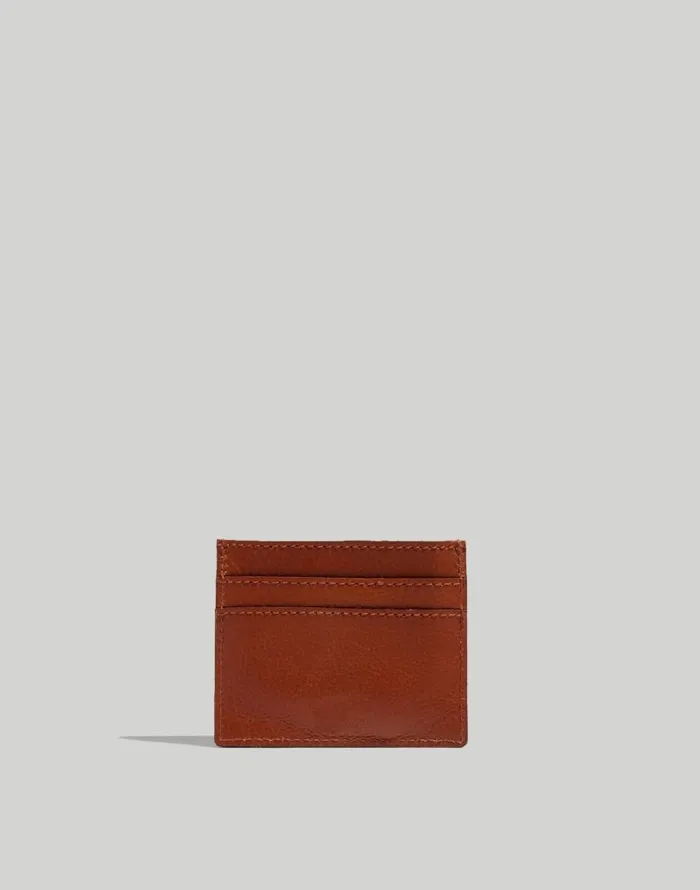 Pouches and Wallets Women Madewell The Card Case English Saddle