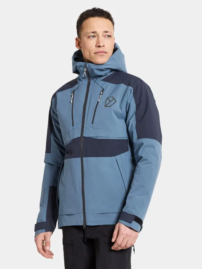Povel Jacket True Blue Men Didriksons Insulated Jackets