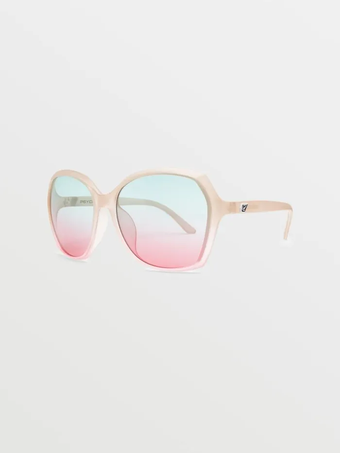 Psychic Sunglasses 8211 So FadedAqua Gradient MensWomens Volcom Sunglasses