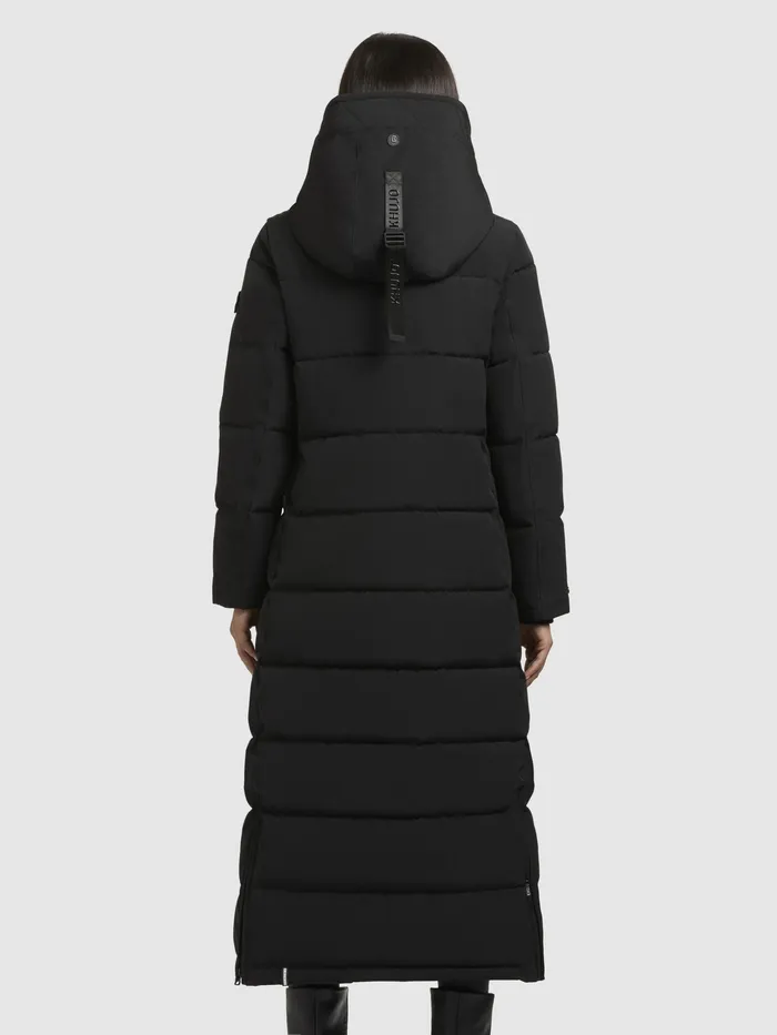 Puffer Coats KHUJO Women Mantel CLARESSE Schwarz Schwarz