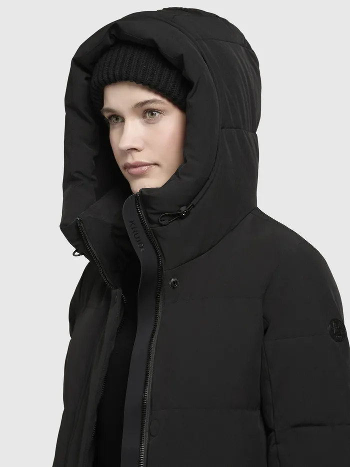 Puffer Coats Mantel RIAD Schwarz Schwarz KHUJO Women