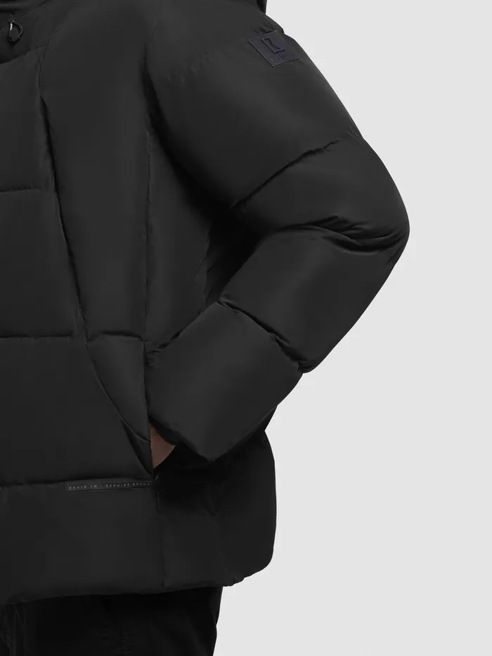 Puffer Jackets Men KHUJO Jacke GRAMOS Schwarz Schwarz