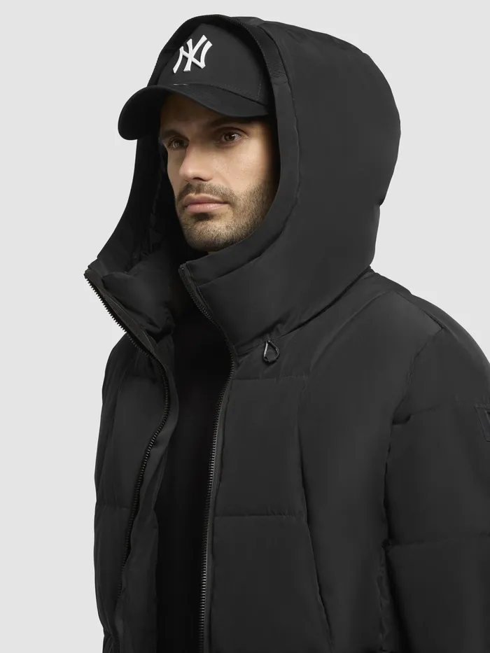 Puffer Jackets Men KHUJO Jacke GRAMOS Schwarz Schwarz