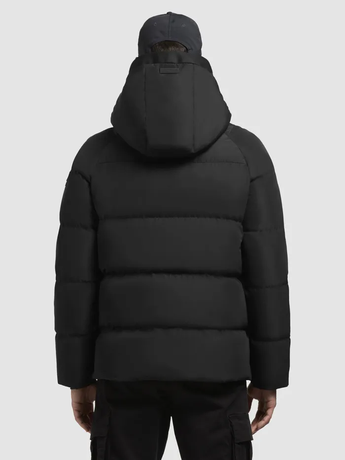 Puffer Jackets Men KHUJO Jacke GRAMOS Schwarz Schwarz