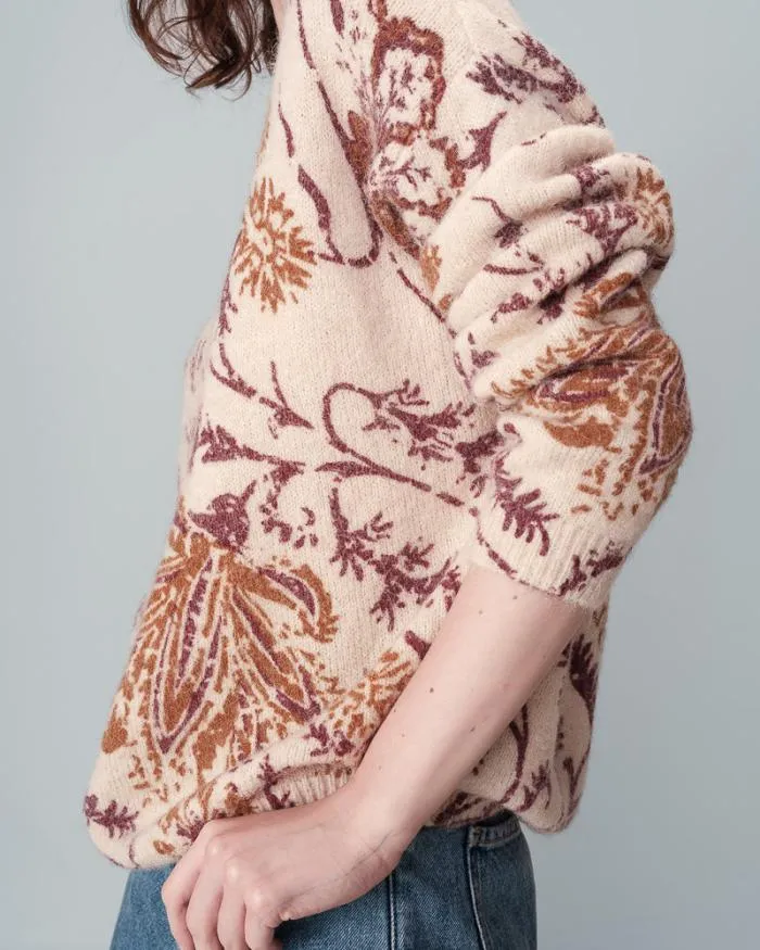 PULL BEIGE NALA Shop Grace and Mila Patterned Sweaters