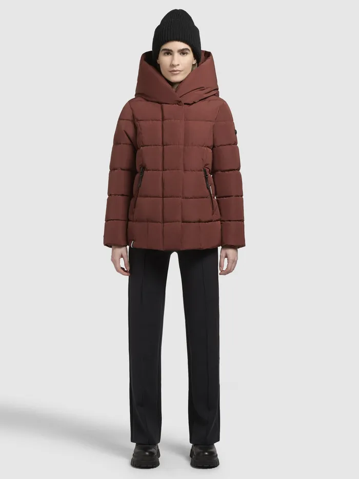 Quilted Jackets Jacke Jacke CAMEA Dunkelrot Dunkelrot KHUJO Women