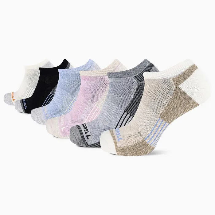 Recycled Cushioned Low Cut Sock Grey Assorted Men Merrell Socks