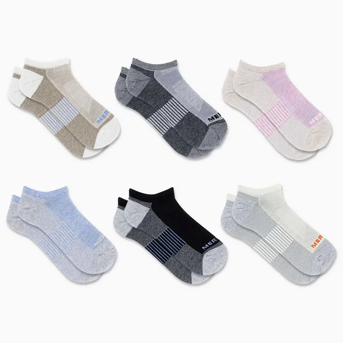 Recycled Cushioned Low Cut Sock Grey Assorted Men Merrell Socks Recycled Cushioned Low Cut Sock Grey Assorted Men Merrell Socks