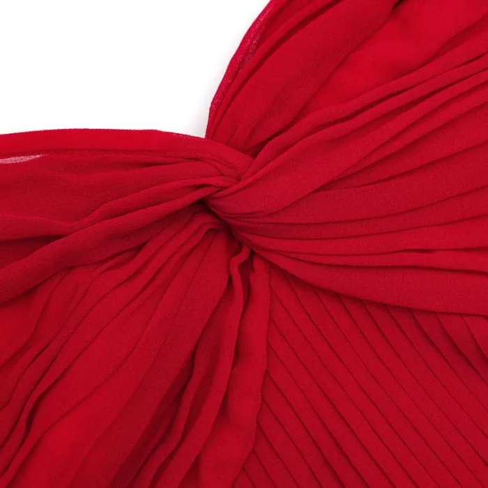 Red Off Shoulder Chiffon Mini Dress Women Self Portrait Dresses Red Off Shoulder Chiffon Mini Dress Women Self Portrait Dresses