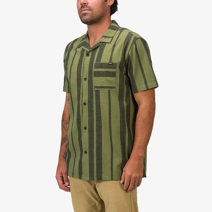 Reef Angelo Short Sleeve Camp Shirt Olivine Men Shirts and TShirts Reef Angelo Short Sleeve Camp Shirt Olivine Men Shirts and TShirts