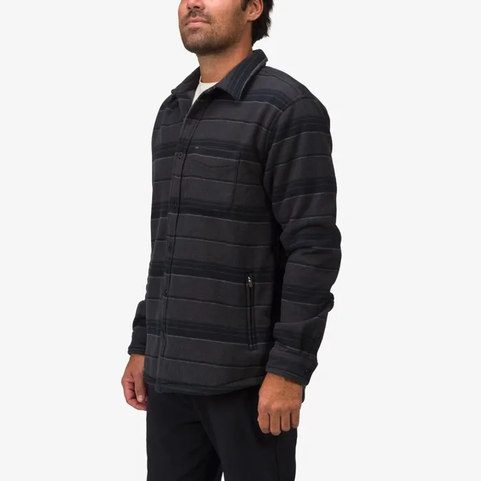 Reef Bartlett Woven Jacket Caviar Men Outerwear Reef Bartlett Woven Jacket Caviar Men Outerwear
