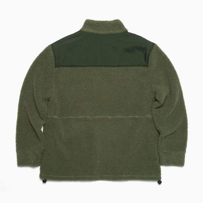 Reef Cooke Sherpa Jacket Olivine Men Outerwear Reef Cooke Sherpa Jacket Olivine Men Outerwear