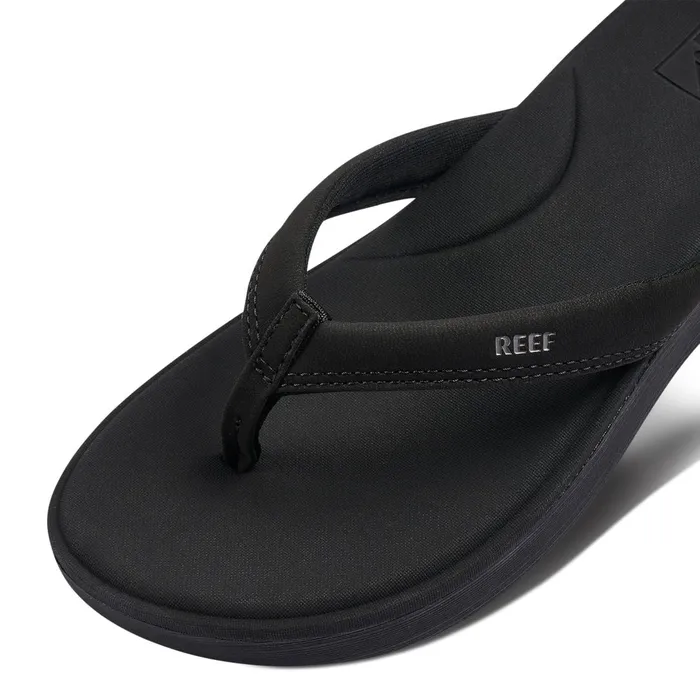 Reef Cushion Cloud Black Women Flip Flops Reef Cushion Cloud Black Women Flip Flops