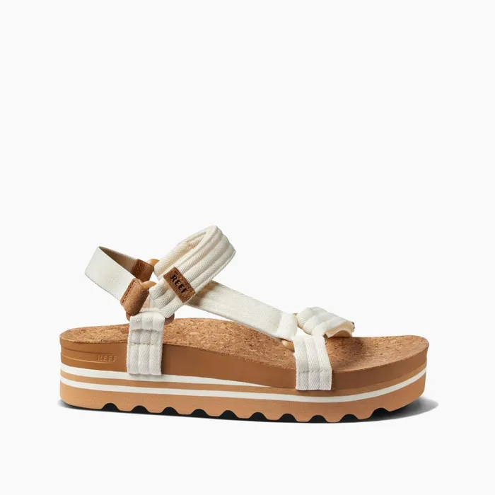 Reef Cushion Rem Hi Whisper White Women Sandals
