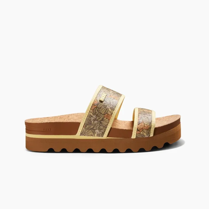 Reef Cushion Vista Hi Banana Cork Women Sandals