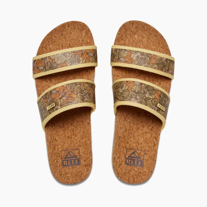 Reef Cushion Vista Hi Banana Cork Women Sandals