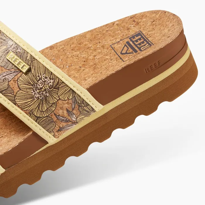 Reef Cushion Vista Hi Banana Cork Women Sandals