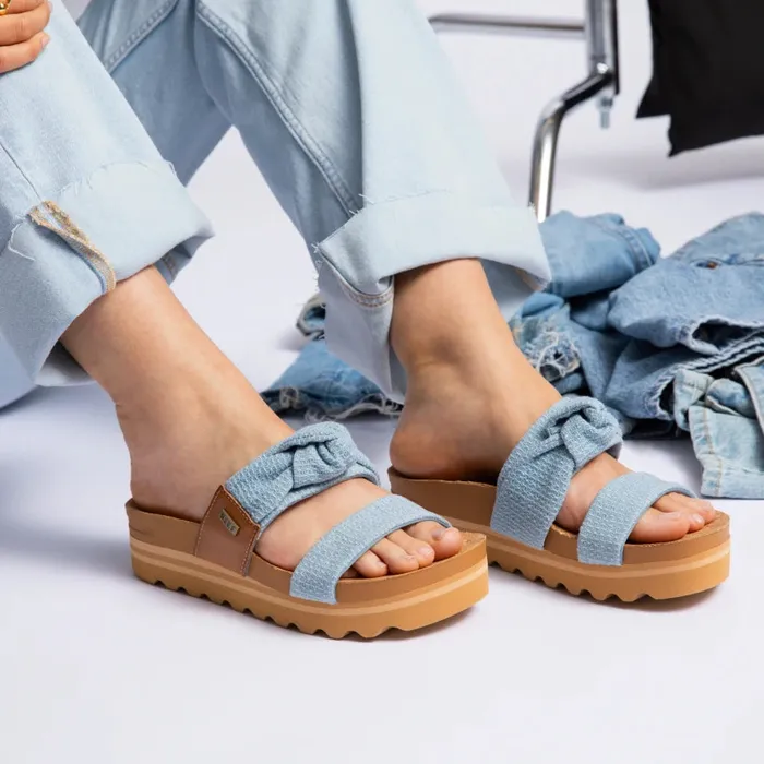 Reef Cushion Vista Hi Denim Women Sandals