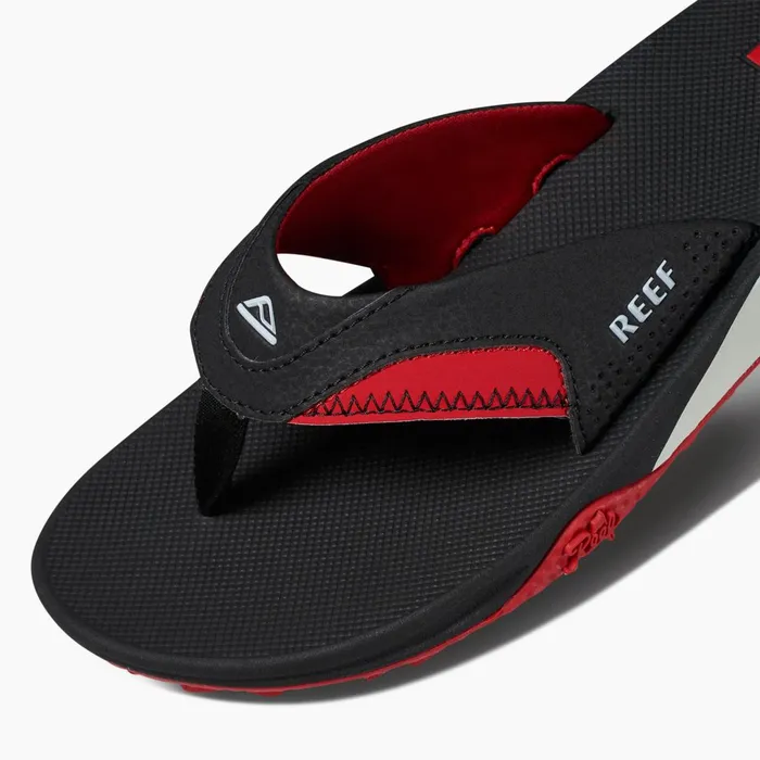 Reef Fanning Pregame Blackred Men Sandals Reef Fanning Pregame Blackred Men Sandals