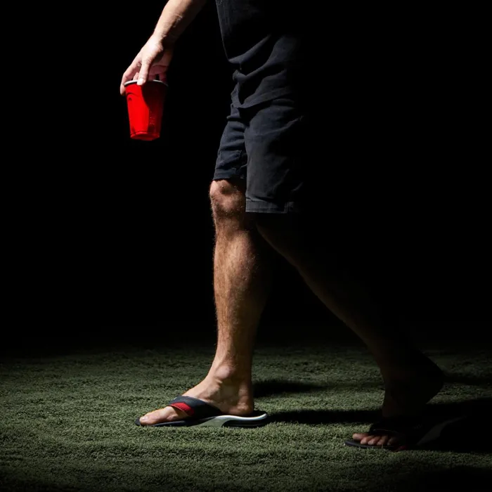 Reef Fanning Pregame Blackred Men Sandals Reef Fanning Pregame Blackred Men Sandals
