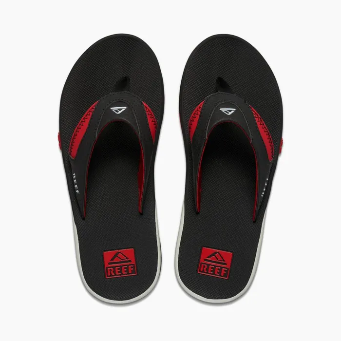 Reef Fanning Pregame Blackred Men Sandals Reef Fanning Pregame Blackred Men Sandals