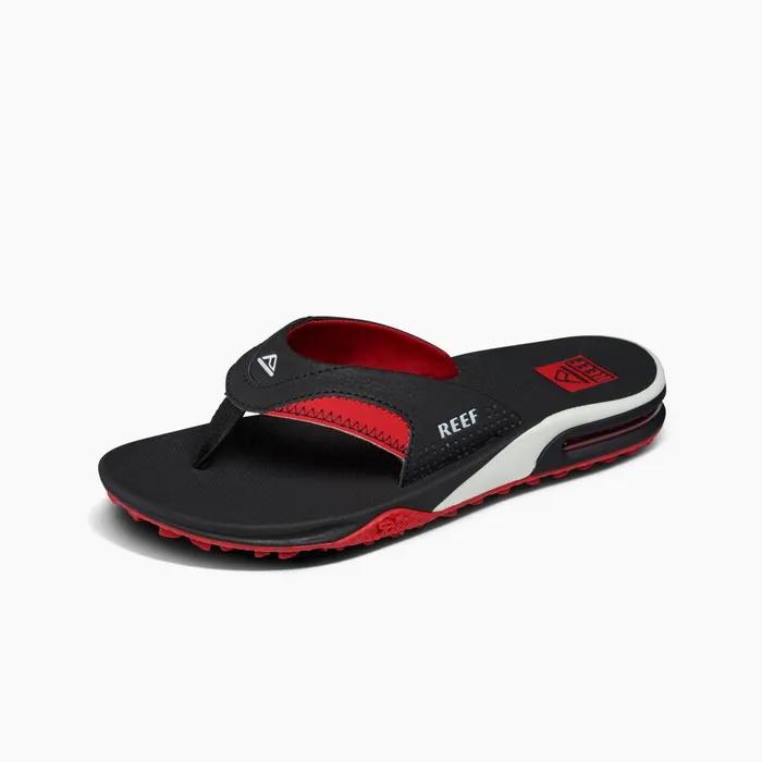 Reef Fanning Pregame Blackred Men Sandals Reef Fanning Pregame Blackred Men Sandals