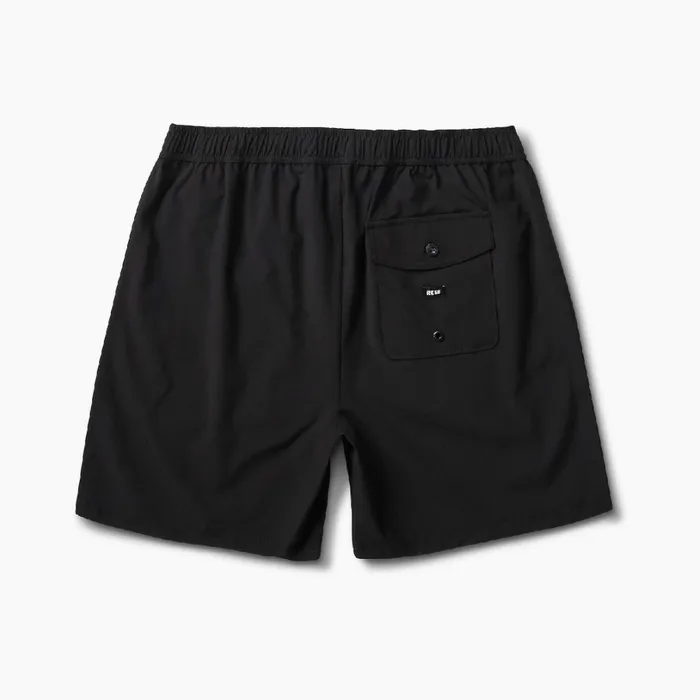 Reef Fields 17 Elastic Waist Walk Short Caviar Men Shorts Boardshorts and Pants Reef Fields 17 Elastic Waist Walk Short Caviar Men Shorts Boardshorts and Pants
