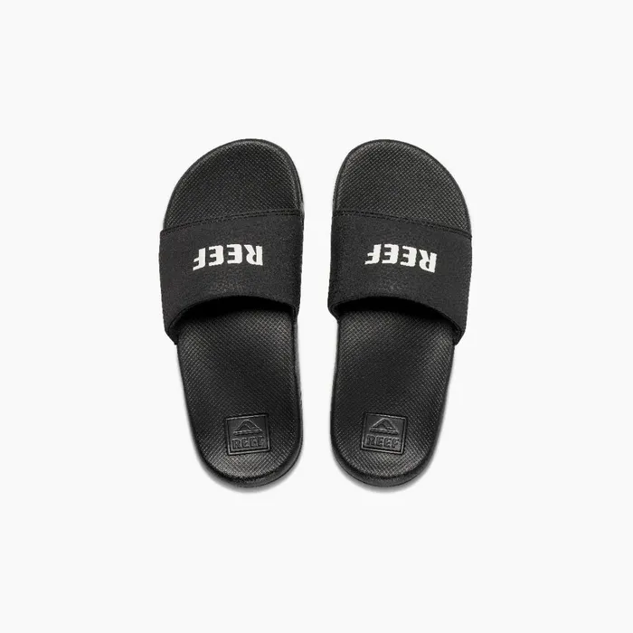 Reef One Slide Reef Blackwhite Kids 58 Years