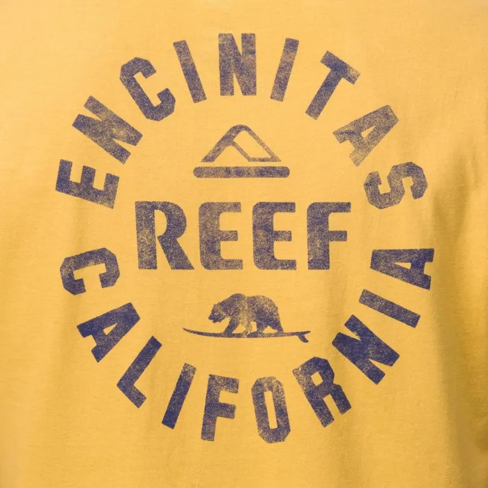 Reef Rancho Tee Ochre Navy Men Shirts and TShirts Reef Rancho Tee Ochre Navy Men Shirts and TShirts