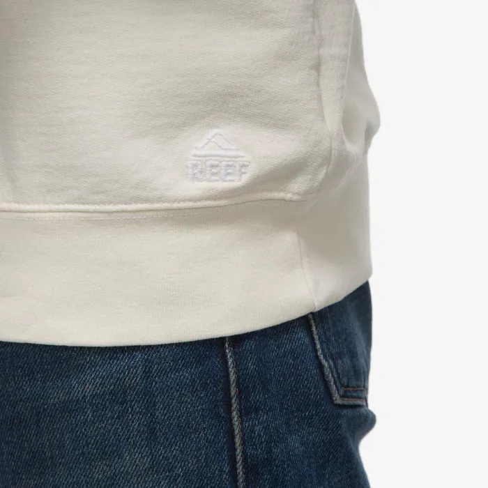Reef Vivas Crewneck Pullover Marshmallow Men Outerwear Reef Vivas Crewneck Pullover Marshmallow Men Outerwear