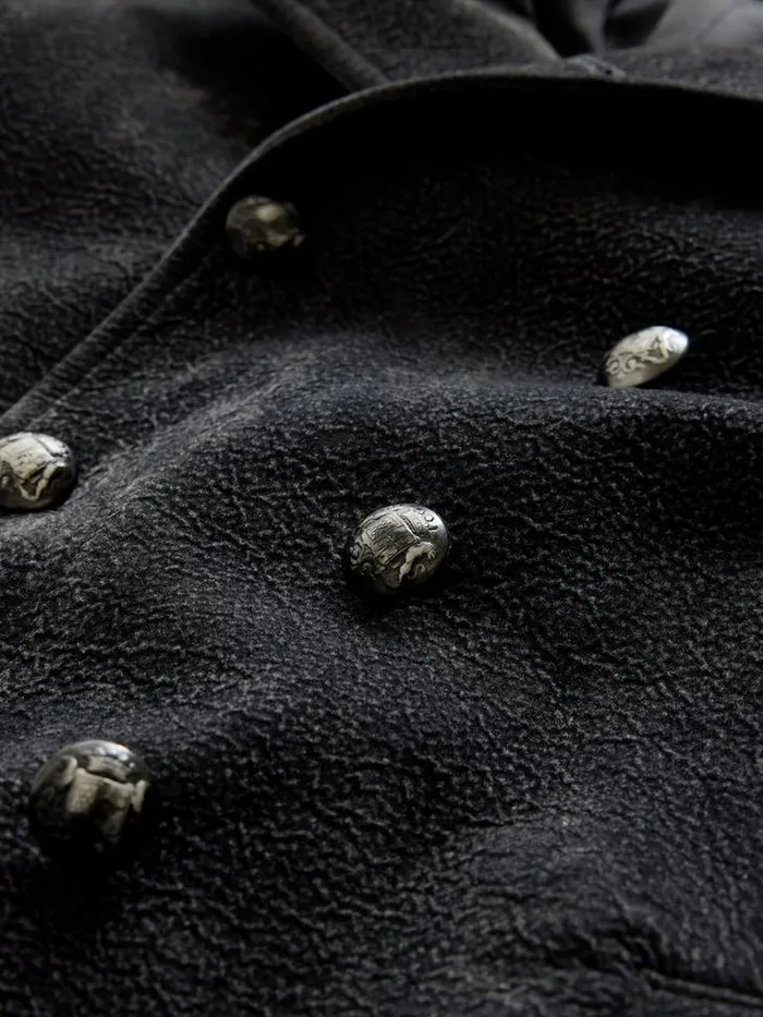 REGAN COAT Charcoal Grey Men John Varvatos Coats And Jackets