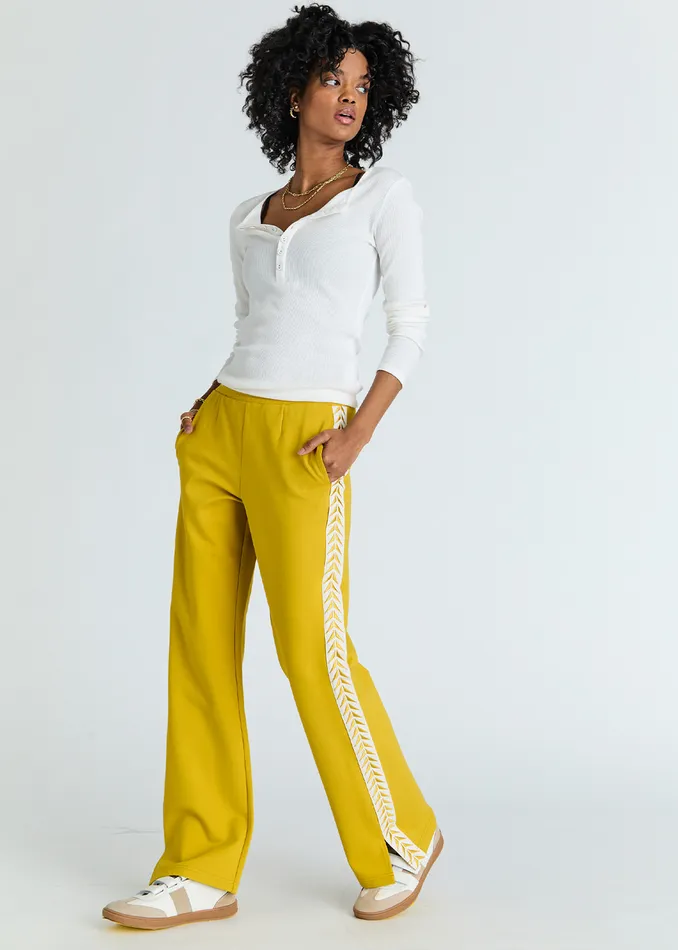 REN PETRA FLARE PANT Pants THE UPSIDE Women