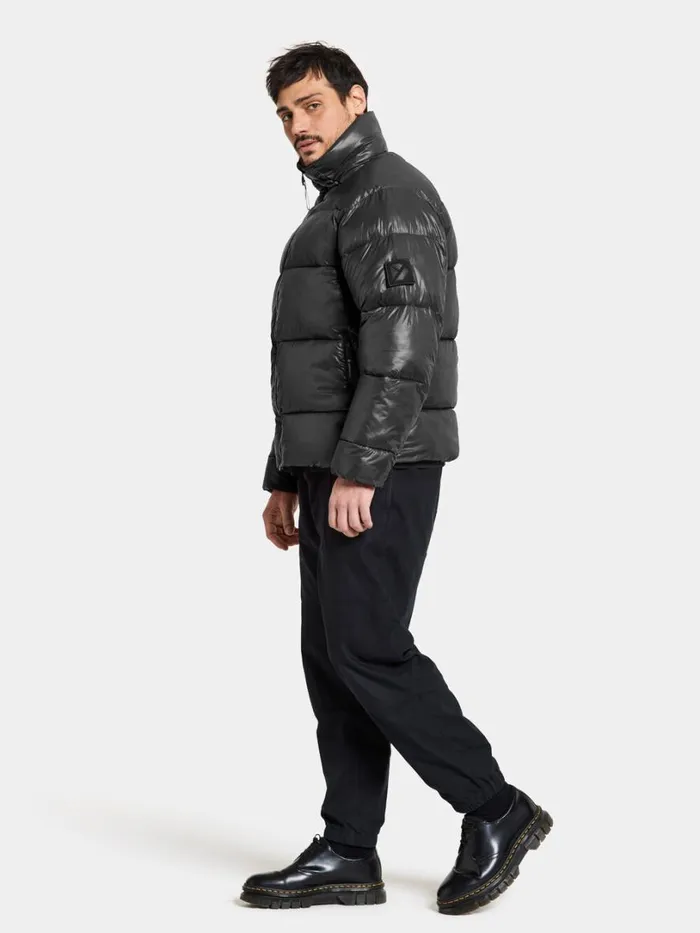 Rinor Jacket Black Men Didriksons Insulated Jackets Rinor Jacket Black Men Didriksons Insulated Jackets
