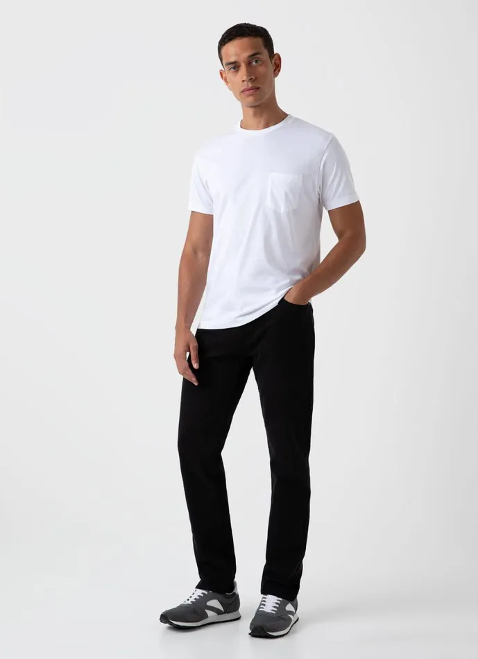 Riviera Midweight Pocket Tshirt White Men SUNSPEL Tshirts